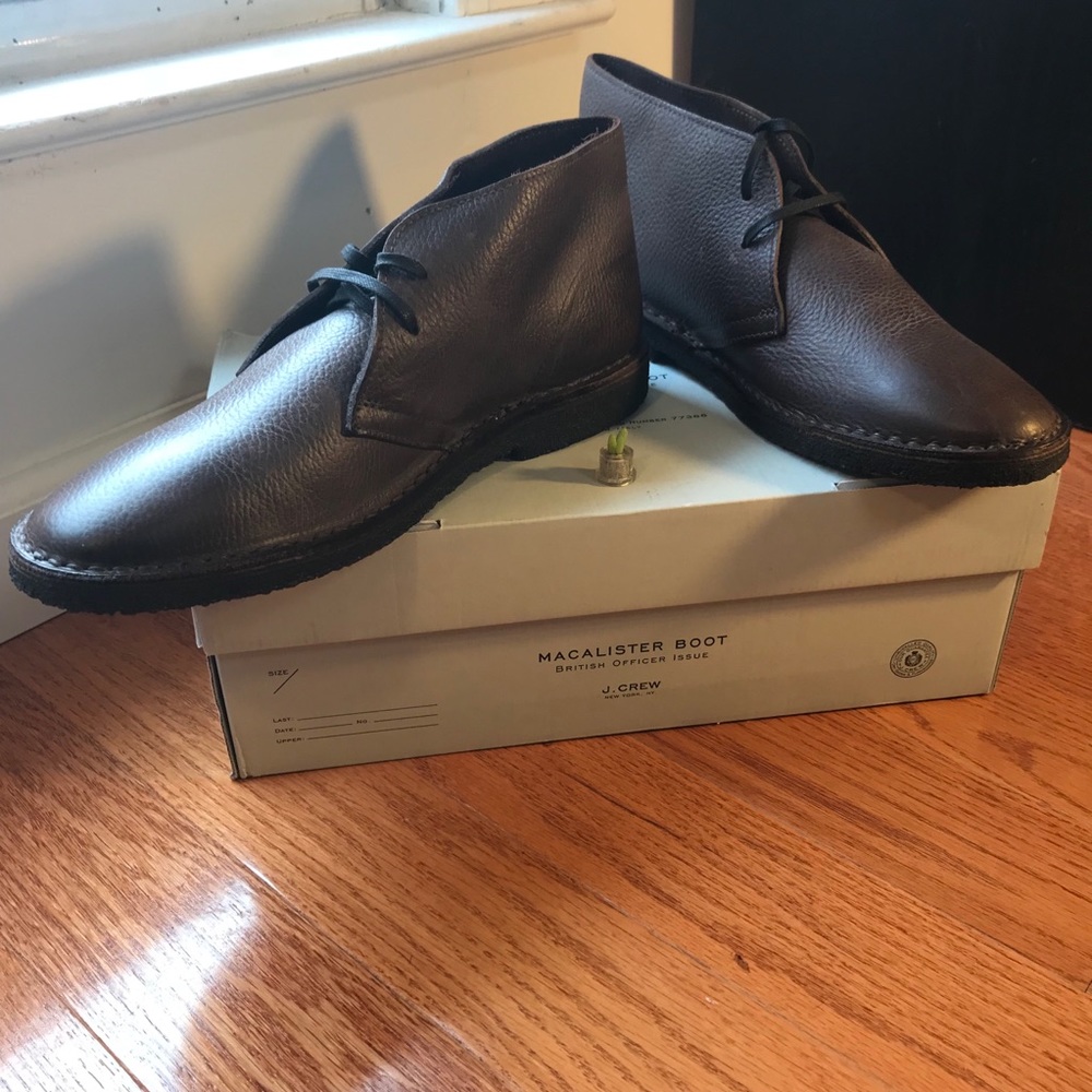 New Oiled Leather 1990 Macalister Boot (J. Crew)